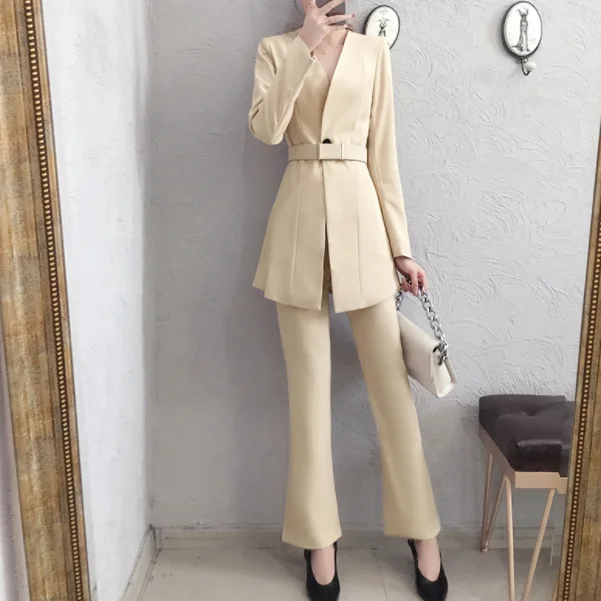 Женские Брючные костюмы новые высококачественные блейзеры в британском стиле