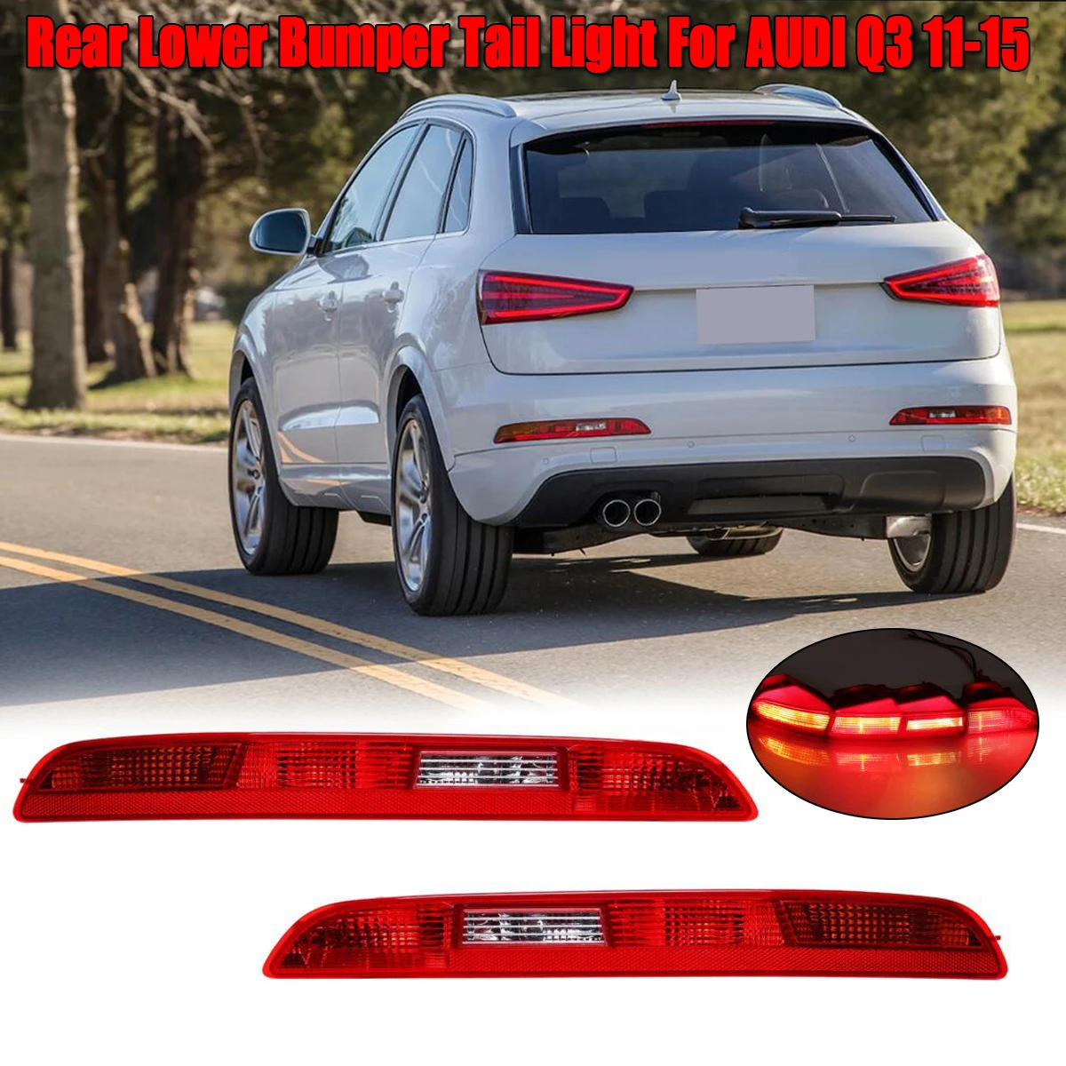 Новинка противотуманные фары для левого/правого автомобиля заднего и бампера