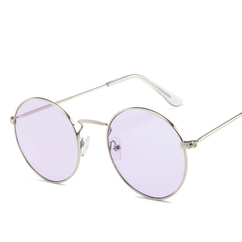 Очки солнцезащитные женские круглые винтажные брендовые дизайнерские солнечные