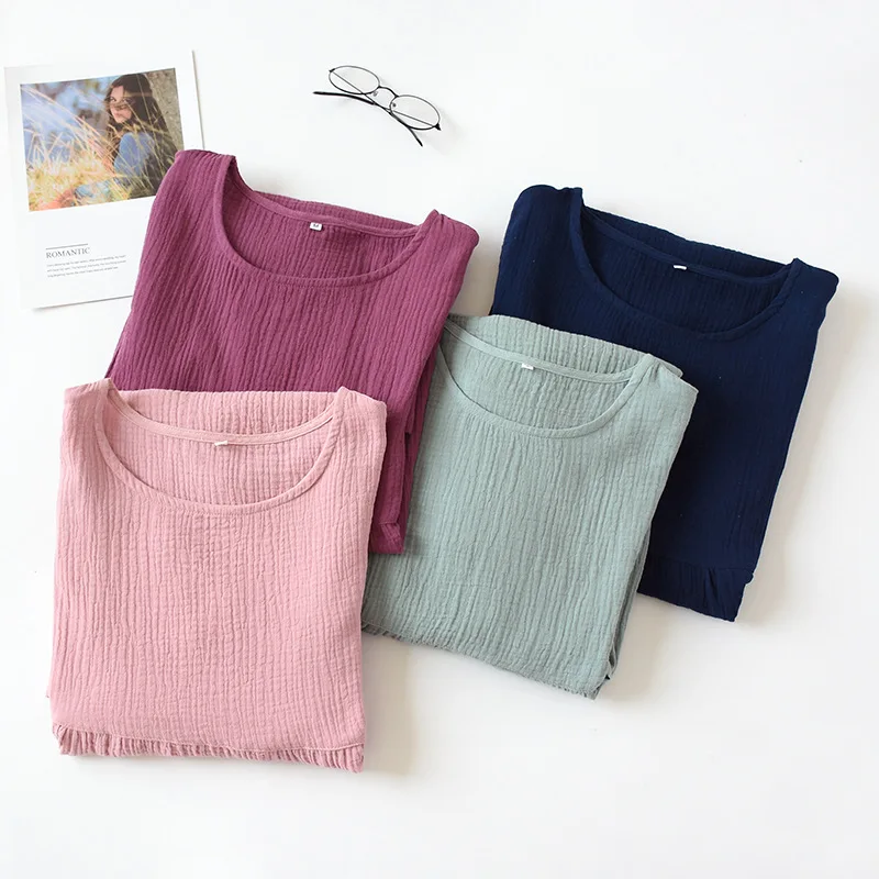 Women's Nightgown Soft Cotton Sleep Shirt Round Neck Short Sleeve Loose Comfy Pajamas Dress Casual Sleepwear Lounger House Dress