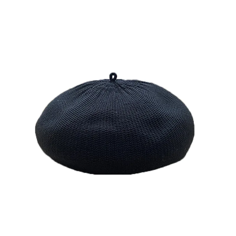 

New Mesh Beret Women's Summer Thin British Retro Artist Octagonal Hat Net Red Newsboy Hat