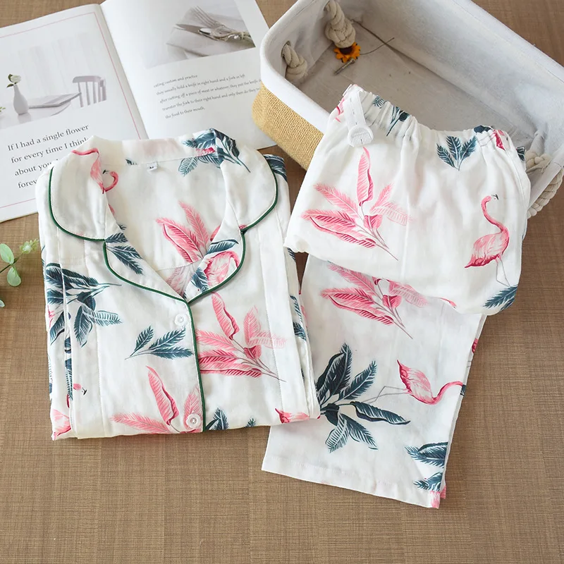 Fdfklak Long Sleeve Pregnant Sleepwear Cotton Maternity Pyjama Breastfeeding pajamas Autumn New Nursing Sleeping Clothes | Мать и ребенок