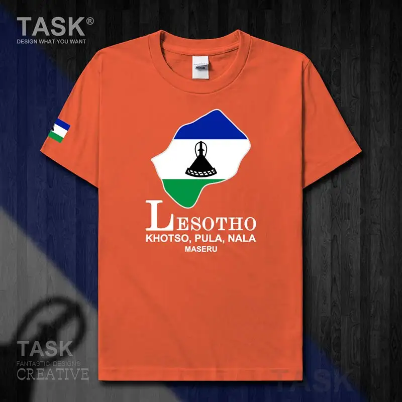 Лесото Королевство LSO LS Maseru Мужская Новая футболка Топ с коротким рукавом