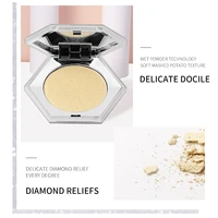 New Diamond Illuminator Pressed Face Highlighter Makeup Private Label Cream Highlighter Wholesale