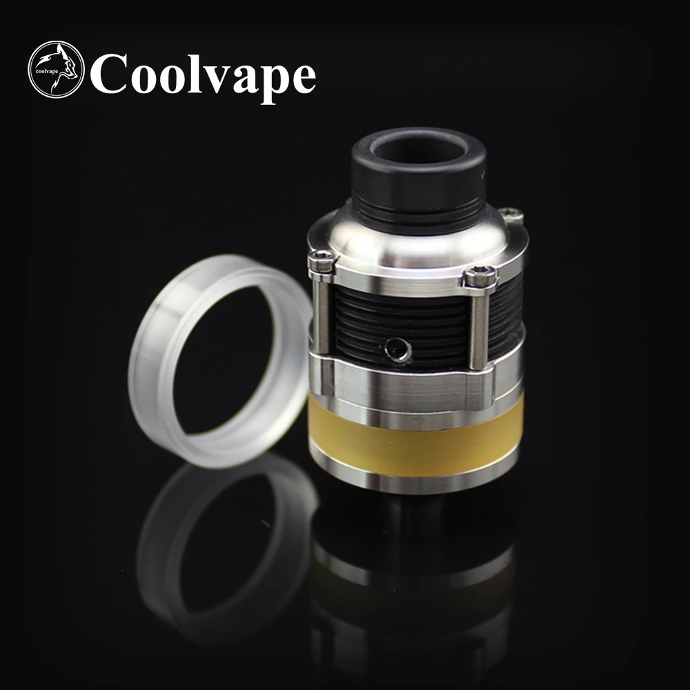 Атомайзер SXK PyroGeyser RDTA 22 мм обслуживаемый капельный резервуар 316ss с одной/двойной