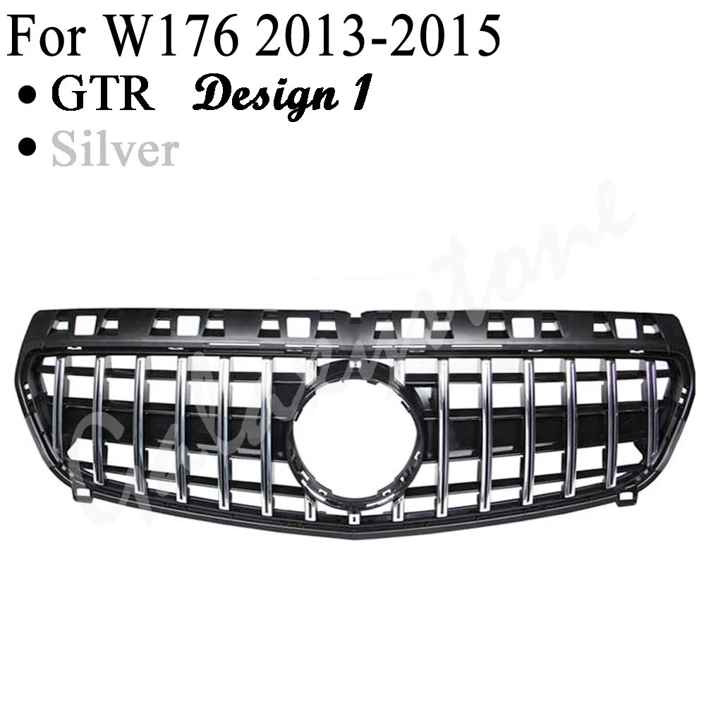 Передняя Верхняя решетка гриля подходит для Mercedes Benz W176 A Class A180 A200 A45 GT GTR Diamond 2013 2014