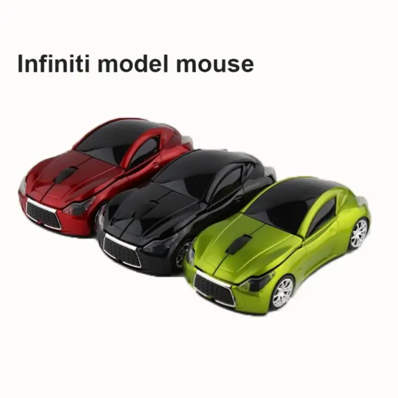 

Wireless Mouse Car Mouse Wireless Camouflage 2.4Ghz Optical Gaming Mice with LED light USB Receiver for Laptop PC Notebook