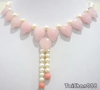 DYY горячая распродажа бесплатная доставка&gt с настоящим белым жемчугом розовая в