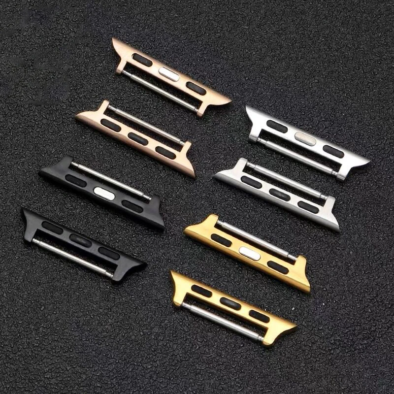 

10pcs Watchbands Connector For Apple Watch Band Adapter 38mm 40mm 42mm 44mm 41mm 45mm 49mm Replacement iWatch 8 7 6 5 4 SE Ultra