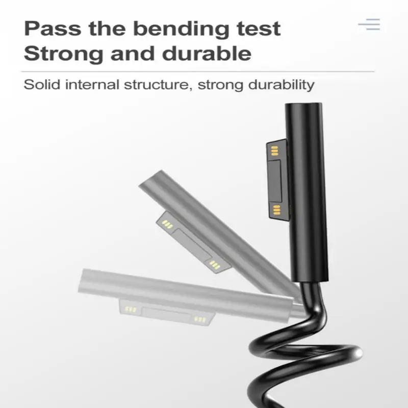 Быстрое зарядное устройство для планшета кабель Microsoft Surface Pro 4 5 6 7 0 2 m 15V 3A USB Type C