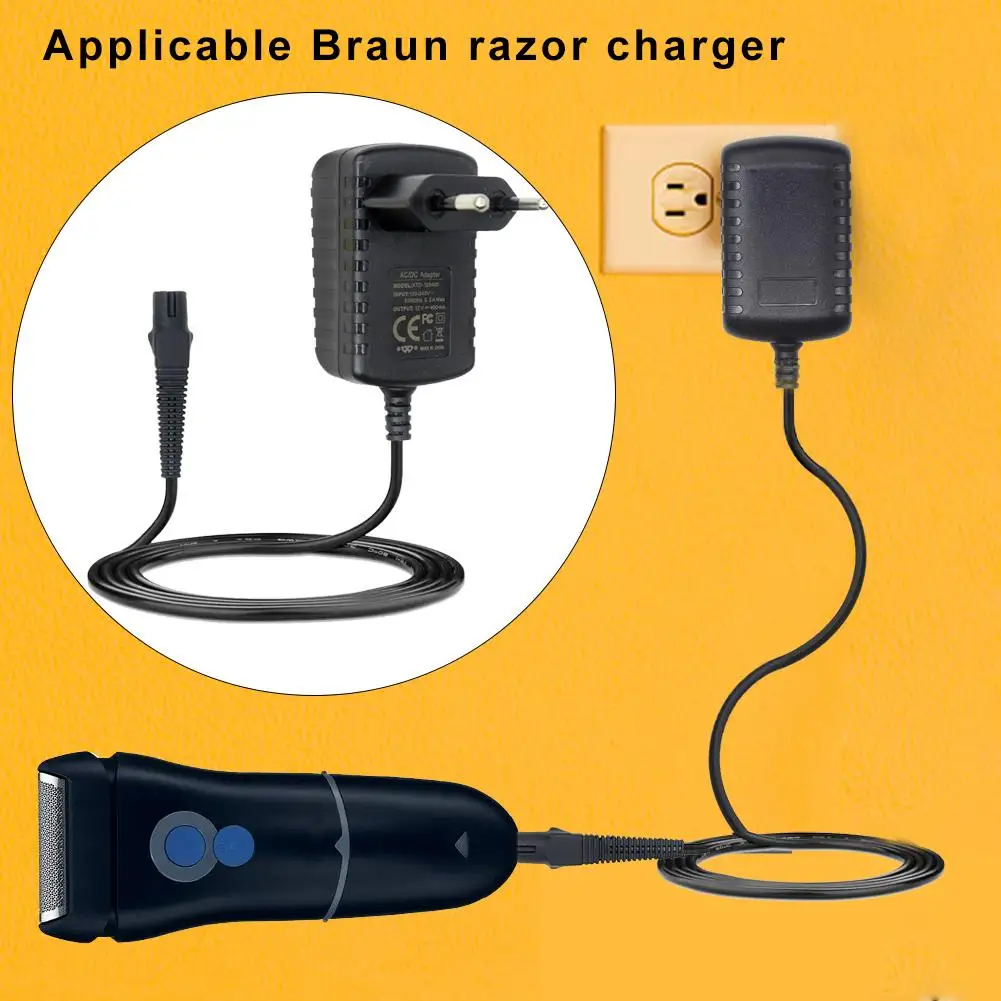 

For Braun Razor Power Supply 5411 370 380 199s-1 5040s 12V400mA Adapter Charger Shaver Charger