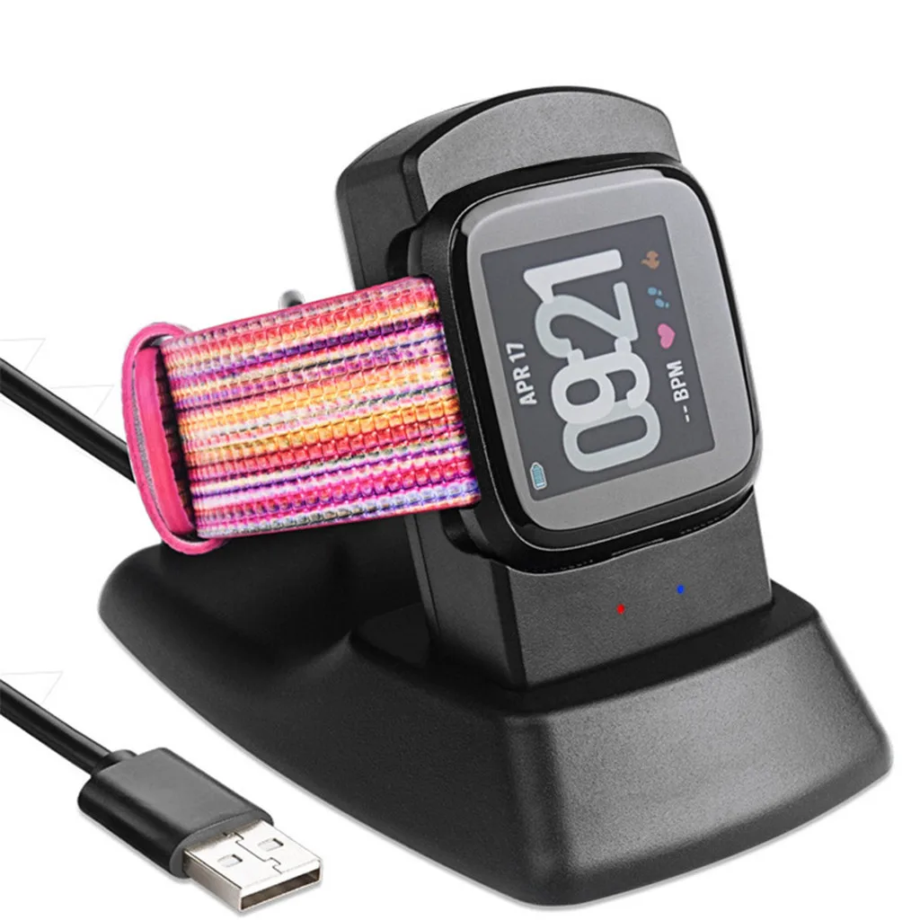 Зарядное устройство для часов CARPRIE Fitbit Versa Lite зарядное смарт-часов Подставка