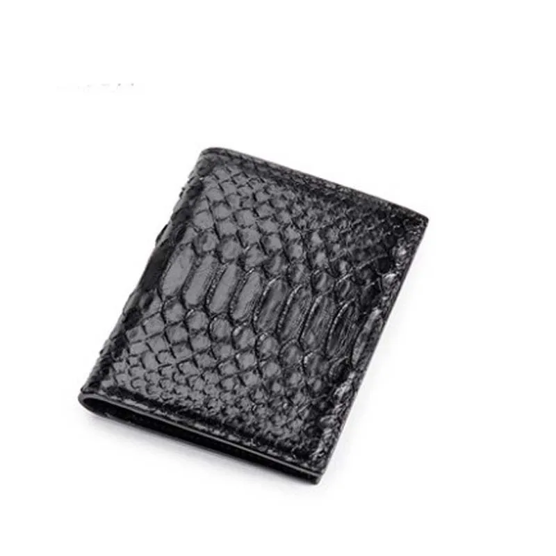 

afanzhe import true Python skin The wallet male Brief paragraph wallet More screens high-grade fashion Men's wallet