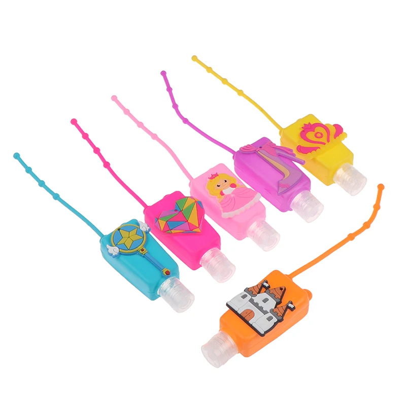 

Cartoon Waterless Silicone Bath Body Works Hand Sanitizer Pocketable Antibacterial Holder With Empty Bottle