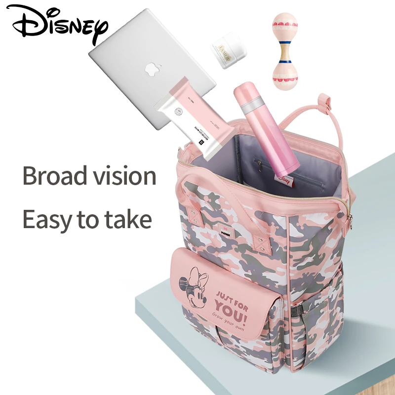 Disney с Микки и Минни Детские сумки для подгузников мам Многофункциональный рюкзак