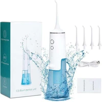 professional teeth water flosser portable usb rechargeable cordless dental oral irrigator 3 modes ipx7 water flosser for travel