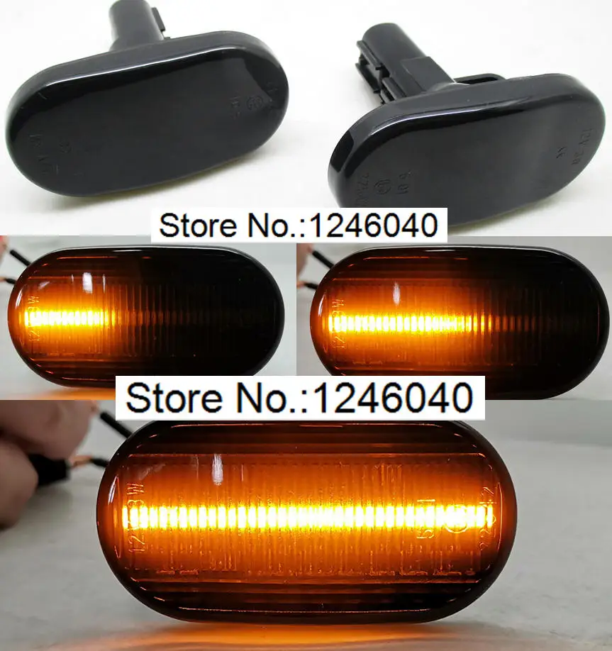 2 шт. светодиодный динамический боковой указатель поворота для SUZUKI JIMNY JB64W JB74 JB23