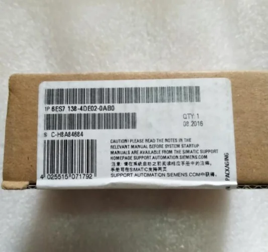 

The PLC Module new original 6ES7138-4DE02-0AB0