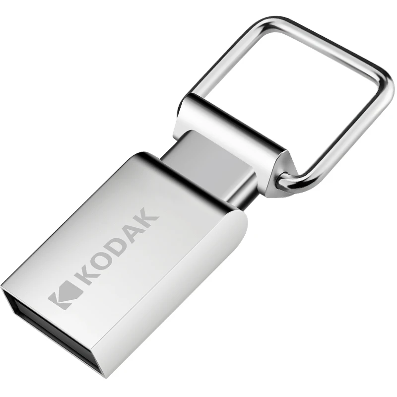 флешка usb флеш-накопитель Kodak 32 гб memoria 2 0 16 ГБ металлический серебристый круг |