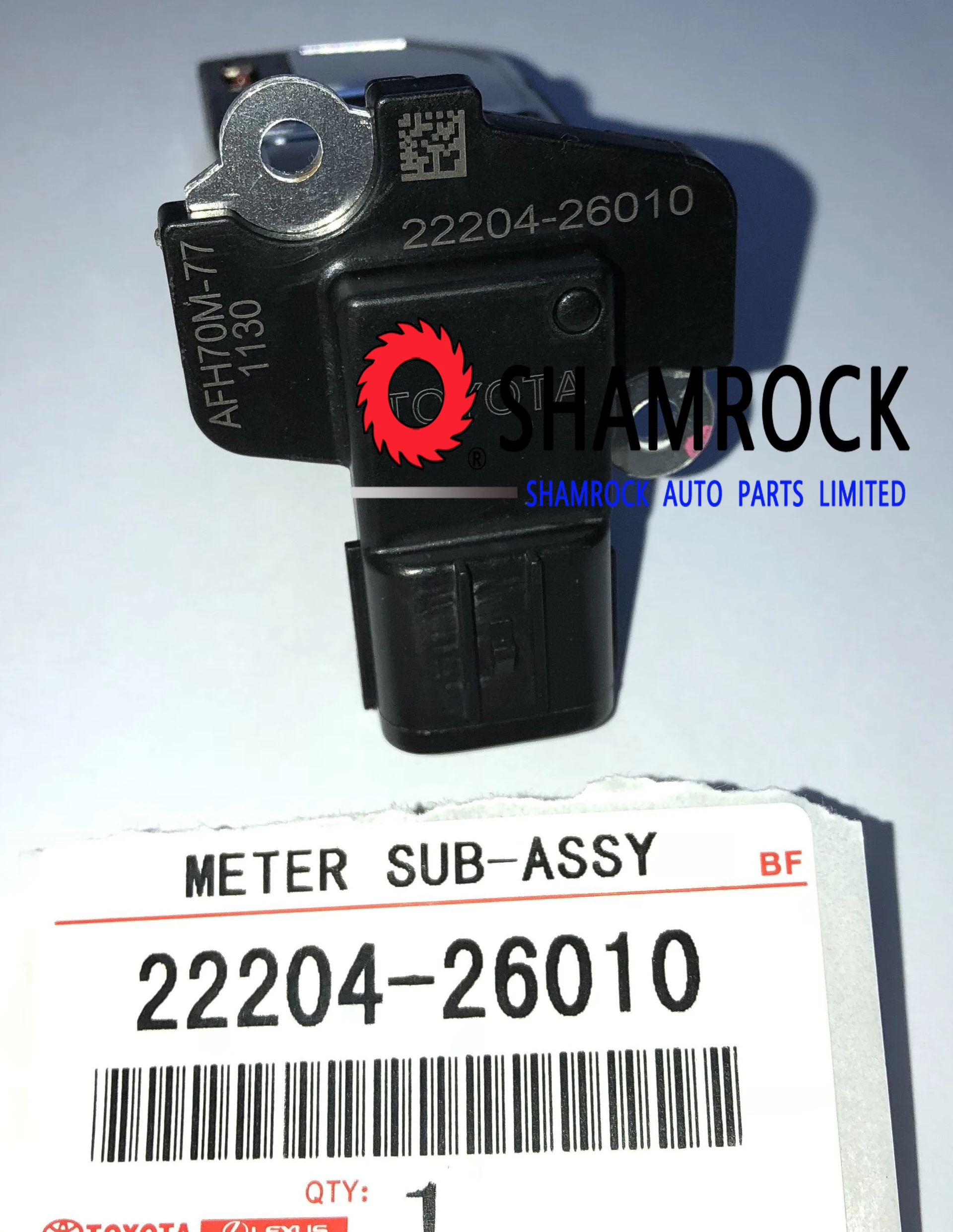 Фото 22204-26010 Φ объемный расходомер воздуха MAF подходит для RAV 4 / AVENS IS/Corporation LA OEM AFH70M-77 №2