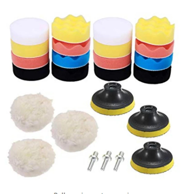 Набор для полировки и аксессуаров стандарта M10 3 дюйма 25 шт.|Полировальные