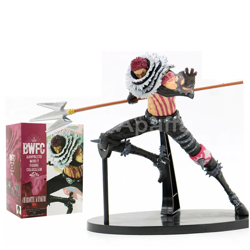 

2019 New 15cm One Piece BWFC2 Charlotte Katakuri PVC Action Figures Toys Fans Collectible Model Toy Children Gift