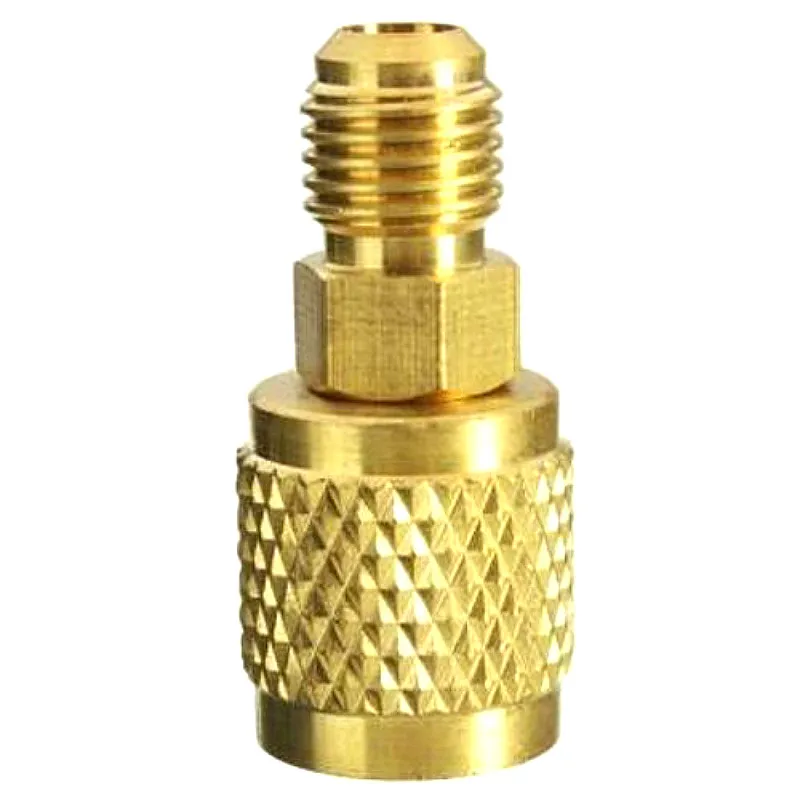 R410a Adapter 5/16" SAE Female to 1/4" Male High Strength Air Conditioning Split Ductless Service Port | Инструменты