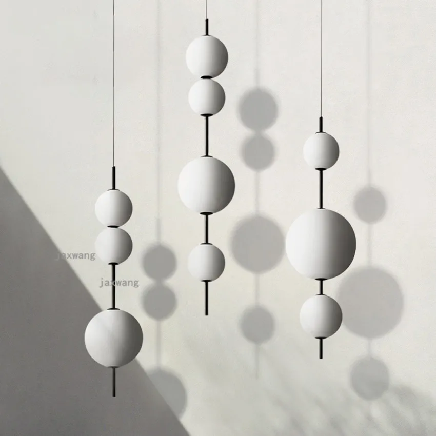 

Modern LED Glass Pendant Lamps Candied Fruit Hanging Lamps Light Fixtures JW Nordic Restaurant Chandeliers Kitchen Accessories