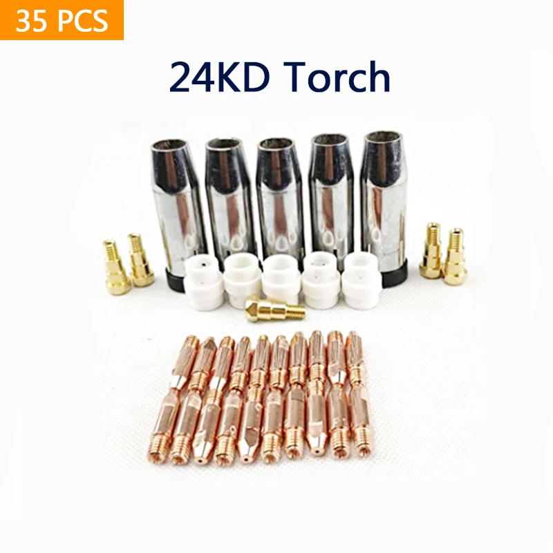 35 шт. 24 кд сварофонарь расходные материалы 0 8 мм 1 2 газовая Фонарь держатель