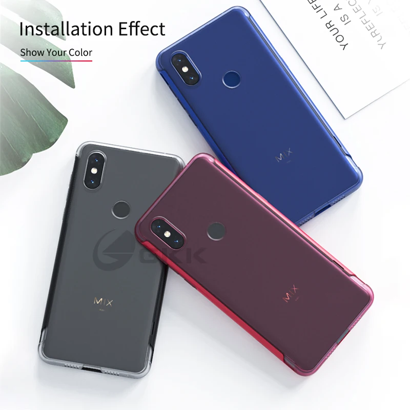 Слайд Роскошный чехол для Xiaomi Mix 3 Чехол Чехлы прозрачный жесткий чехол для ПК ультра тонкий матовый корпус для xiao Mi Mix 3 чехол Coque