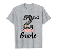 2nd grade flower first day back to school t shirt