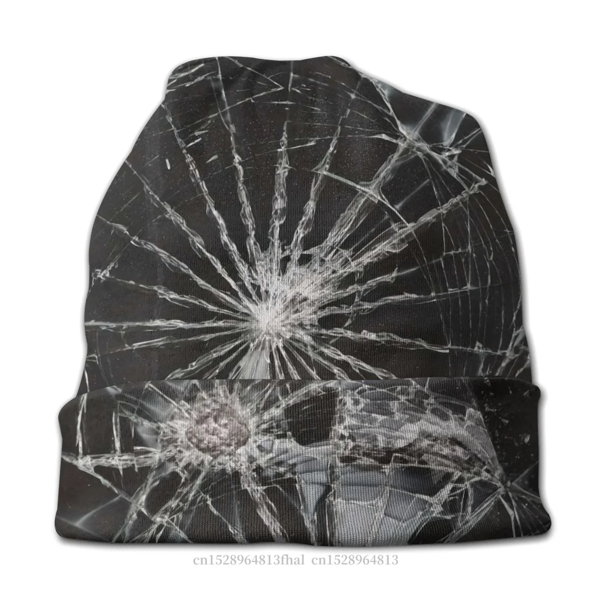 Вязаная шапка с разбитым стеклом зеркальные шапки для мужчин и женщин шапочки