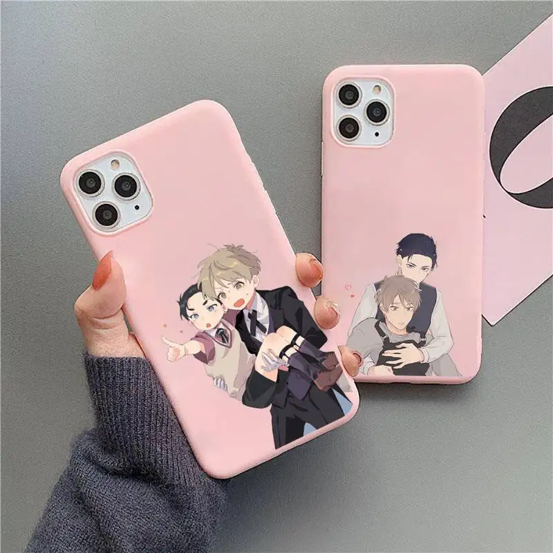 

Balance UNLIMITED Japan anime Phone Case Candy Color for iPhone 6 7 8 11 12 s mini pro X XS XR MAX Plus