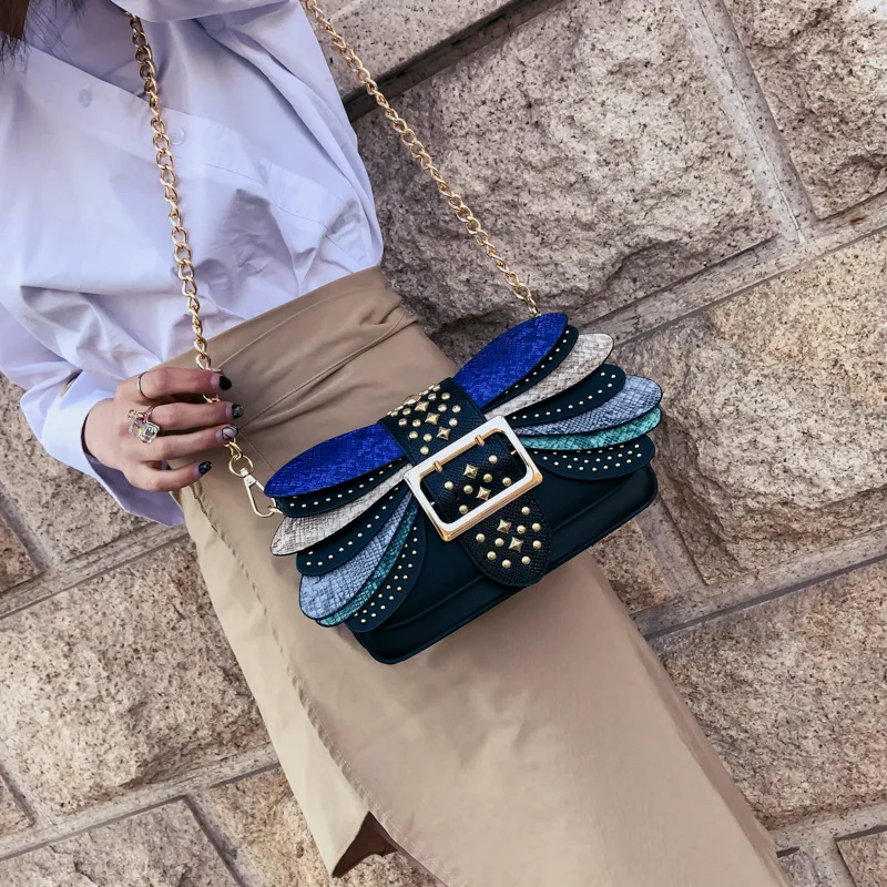 

2021 New Woman Shoulder Bag High Quality PU Chain Diagonal Small Bag Luxury Designer Handbag Underarm Bag 2021 Summer Female Bag