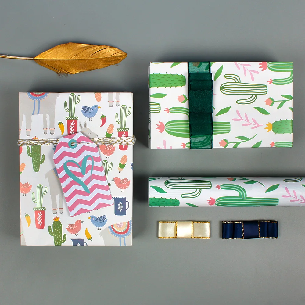 Изысканная подарочная упаковочная бумага праздничная свадебный подарок