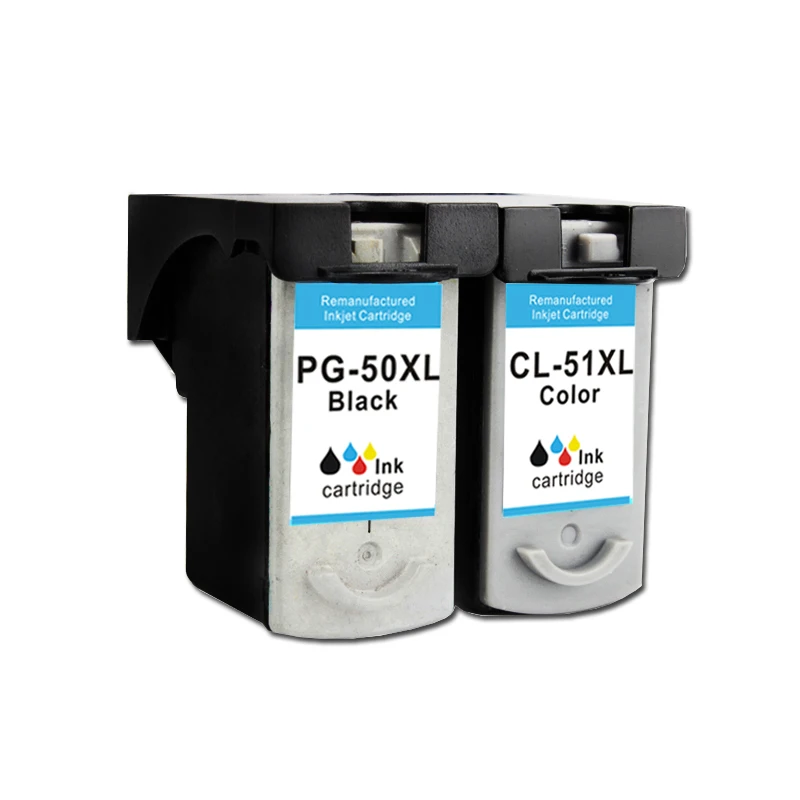 Чернильных картриджей патрона для PG-50 PG 50 PG50 CL-51 CL 51 CL51 Pixma JX300 JX500 iP6210D iP6220D MP150