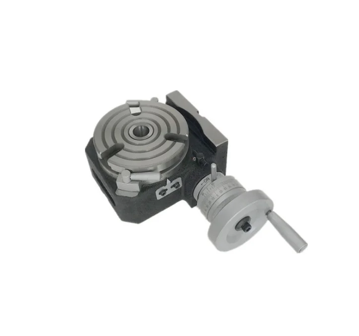 

HV4 diameter 100mm vertical and horizontal milling machine horizontal vertical rotary table high precision
