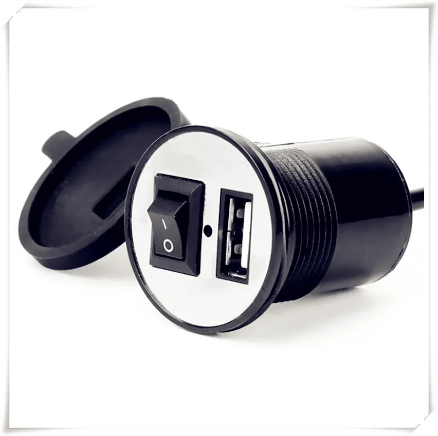 DIY зарядное usb-устройство для мотоцикла 12 В Зажигалка Разъем телефонный адаптер