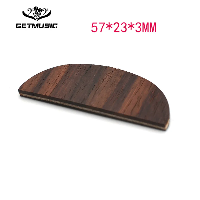 1 шт. полукруглой формы из розового дерева и березы Акустическая гитара Шея конец