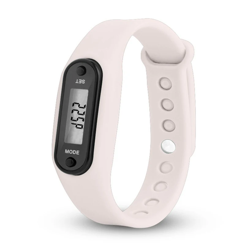 Calorie Counter Pedometers Silica gel Bracelets Run Step Watch Digital LCD Intelligent Bracelet Wristband Pedometer |