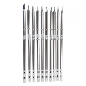 10 шт. Сменные T12 ручки T12-k BC2 BL BC1 BC3 наконечники паяльника сплав железа 155 мм длина для HAKKO FX951 FX952