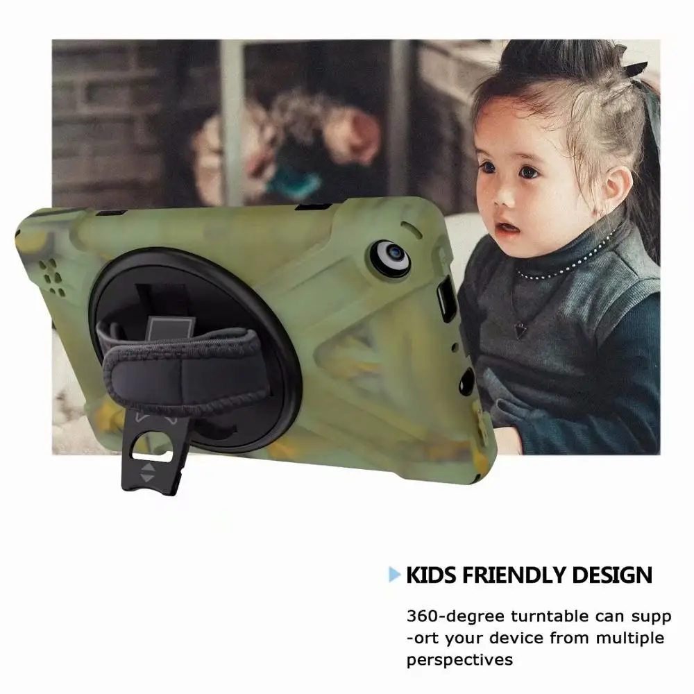 Противоударный силиконовый чехол с поворотом на 360 градусов защитный для нового