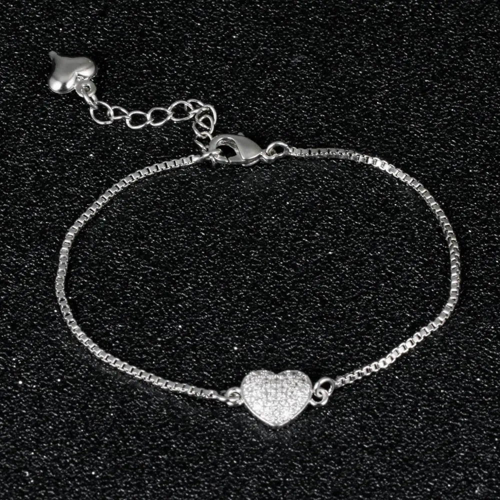 Брендовый женский браслет с родиевым покрытием женские Украшения со звездой