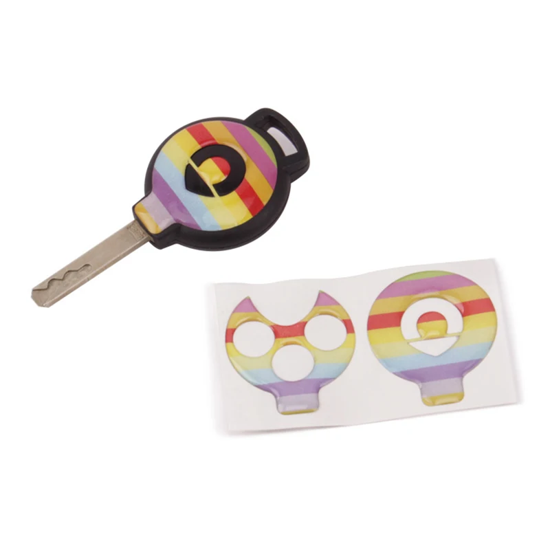 

Наклейка для украшения автомобильных ключей для Mercedes-Benz 09-14 smart 451 Fortwo