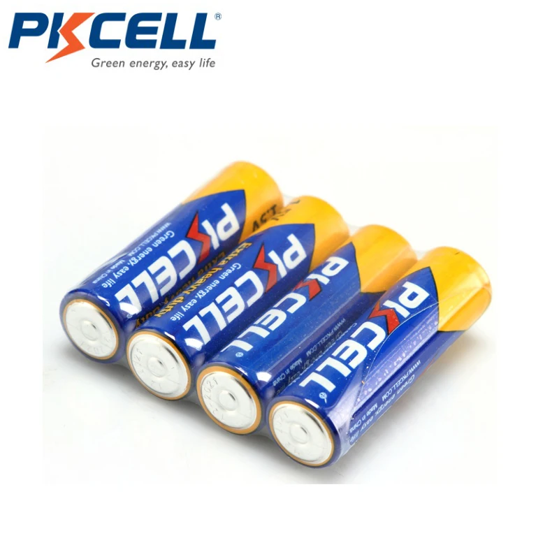 Набор сверхмощных батарей PKCELL 120 шт. 1 5 В 60 AA R6P + AAA R03P углеродно-цинковые