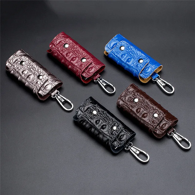 XZXBBAG кожаная сумка Органайзер для ключей с крокодиловой текстурой модный мужской