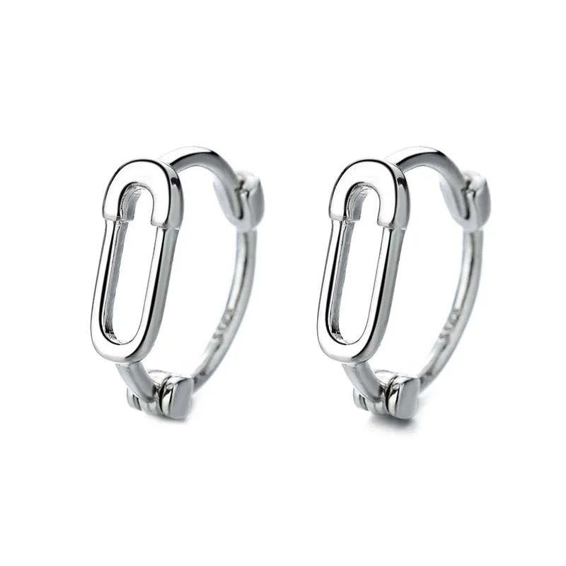 

Safety Pin Earrings for Women Trendy Punk Stud Earings Simple Gothic Earring Exquisite Design Jewelry Accessories Friends Gifts