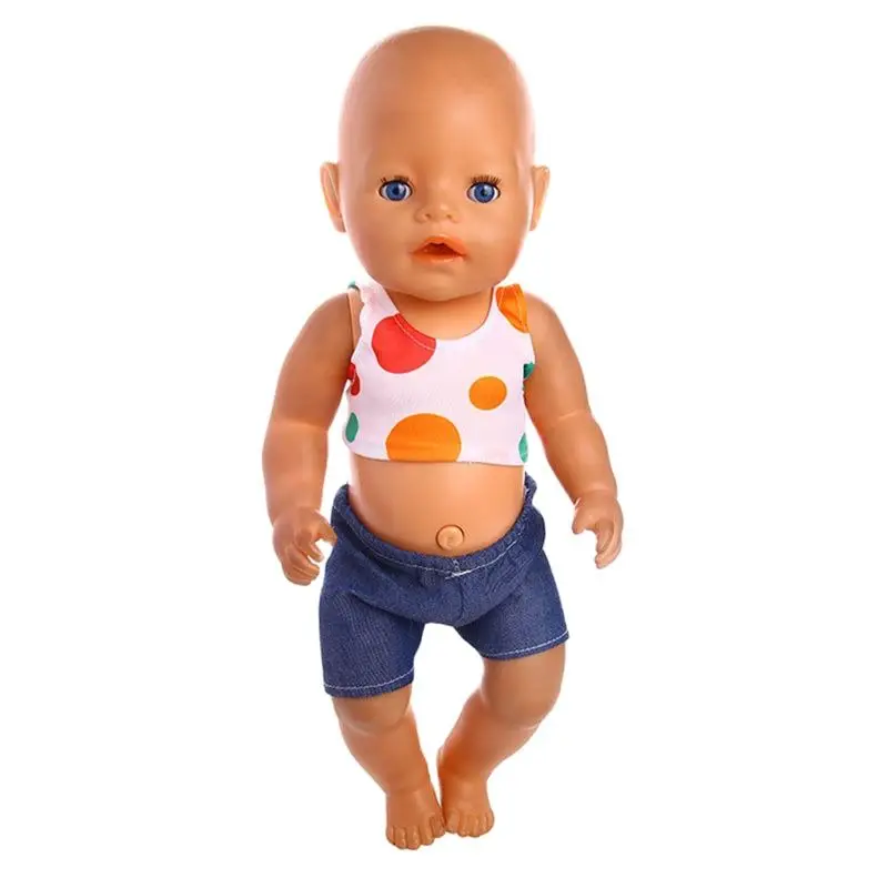 

Summer Vest for 18 Inches (46cm) American Girl Reborn Newborn Doll Accessories