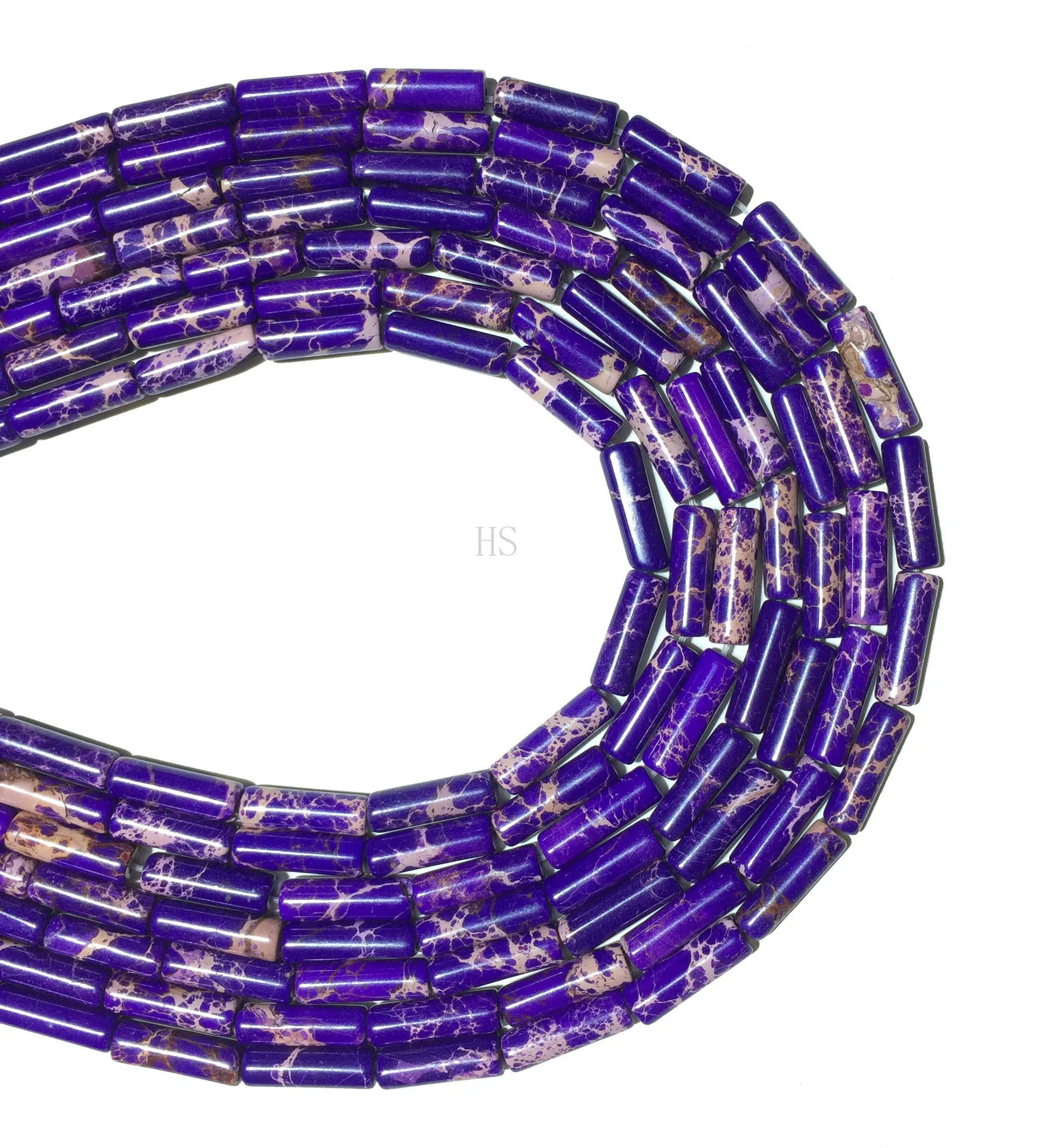 Бусины из камня в ассортименте 4x13 5 мм | Украшения и аксессуары