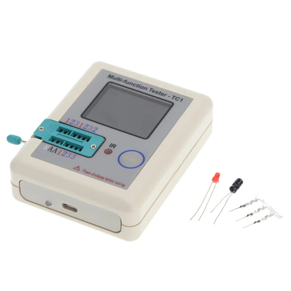 Многофункциональный детектор резистора с цветной фотоподсветкой|Фарадаметры| |